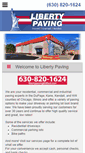 Mobile Screenshot of libertypaving.net